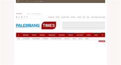 Desktop Screenshot of palembangtimes.com